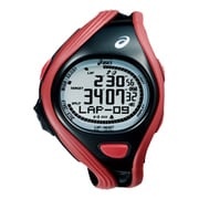 ASICS RUNNING WATCH (アシックスランニングウオッチ) AR04 SUPER for Challenge Racer (スーパーフォーチャレンジレーサー) レッド/ブラック CQAR0404