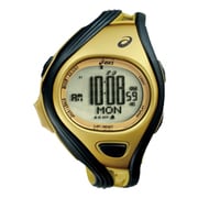 ASICS RUNNING WATCH (アシックスランニングウオッチ) AR04 SUPER for Challenge Racer (スーパーフォーチャレンジレーサー) ブラック/ゴールド CQAR0407