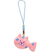 ネコ金魚ストラップ ハナアノネクン