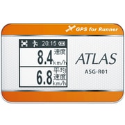 ASG-R01(D) [高性能GPSランナーズコンピューター オレンジ]