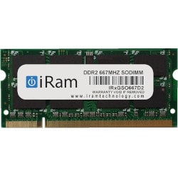 PC2-5300 SO-DIMM 200pin 2GB メモリ IR2GSO667D2