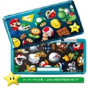 デコレーションフィルム 天面/底面フィルム マリオB [3DS用]