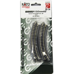 Amazon | KATO Nゲージ ユニトラックコンパクト曲線線路R150-45