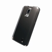 BSMPL01DTBK [Optimus LTE L-01D用 ソフトケース 液晶保護フィルム付 ブラック]