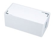 ケーブル&タップ収納ボックス ホワイト CB-BOXP2W