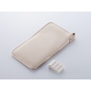 TR-LSCIPN-BW [Sleeve Case for iPhone 4S レザースリーブケース ベージュホワイト]