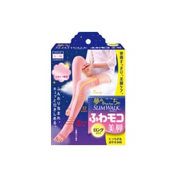 夢みるここちのスリムウォーク　ふわモコ美脚　ロングタイプ　ふんわりピンク　S～M PH310
