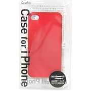 iPhone4/4S ラバーコートケース レッド