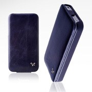 Z240i4 [iPhone4/4S用ケース Masstige Forder ネイビー]