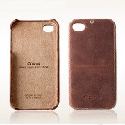 Z209i4 [iPhone4/4S用ケース Vintage Brown Bar（ヴィンテージブラウンバー）]