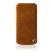 Z281i4 [iPhone4/4S用ケース E’stime Folder（エスティメフォルダー） ゴールドブラウン]