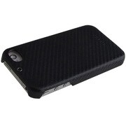 Z293i4 [iPhone4/4S用ケース Carbon Leather Bar（カーボンレザーバー） ブラック]