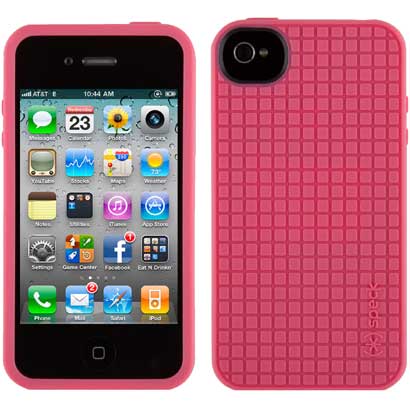 SPK-PIXLSKHD-IP4S-FR [PixelSkin HD iPhone4S/4対応保護ケース French Rose]
