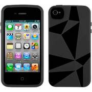 SPK-GEOSKIN-IP4S-BK [iPhone4S/4対応保護ケース]