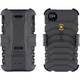 SPK-TOGHSKIN-IP4S-BK [iPhone4S/4対応保護ケース]
