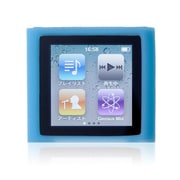 iPod nano(6th)用シリコンケースセット ブルー TR-SCSNNN-BL