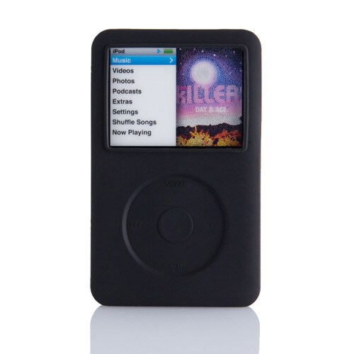 iPod classic用シリコンケース ブラック TR-SCSCLN-BK