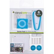 iPod shuffle（4th）用スターターパック ブルー TR-SPSFLN-BL