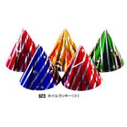 クリスマス用品 [ホイルラッキー帽 小]