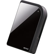 HD-PXT500U2-BKJ [USB2.0接続 ポータブルハードディスク 耐衝撃ボディー 快適つやピタガード 500GB クリスタルブラック]