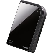 USB2.0接続 ポータブルハードディスク ウイルスチェック機能搭載 耐衝撃ボディー 500GB HDS-PXV500U2J