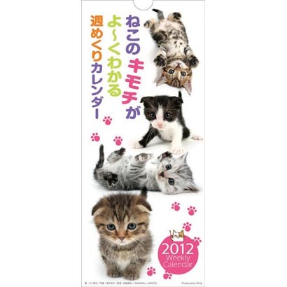 ねこのキモチがよ～くわかる週めくり [2012年カレンダー]
