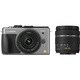 DMC-GX1W-S [LUMIX(ルミックス) ダブルレンズキット ブレードシルバー 14mm/F2.5パンケーキレンズ、14-42mm/F3.5-5.6標準ズームレンズ付属]