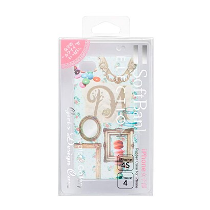 SB-IA01-HCJB/MM [Creators Girls Design Case /M For iPhone4S]