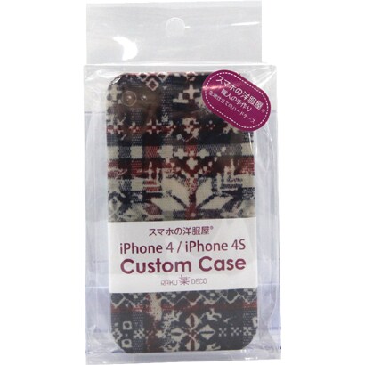 友禅ジャケットiPhone 4S 雪の華RD