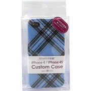 友禅ジャケットiPhone 4S AKチェックBL