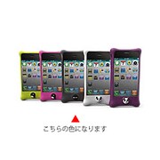 PH11011-BK [iPhone4S/4用シリコンケースBubble　ブラック]