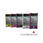 PH11011-PU [iPhone4S/4用シリコンケースBubble　パープル]
