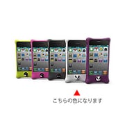 PH11011-W [iPhone4S/4用シリコンケースBubble　ホワイト]