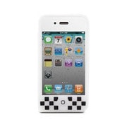 PH11071-W [iPhone4S/4用シリコンケースCube　ホワイト]
