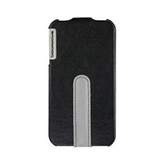 BMVPC0018 [iPhone4S/4用  KLIPS Faux Leather FLIP Case SILVER(シルバー)]