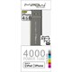 MP-SP4000SL MiPOWリチウム充電器4000mAhシルバー