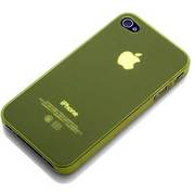 RX-IP4SLM05YE [iPhone4S/iPhone4 ポリカーボネイトスリムケース スモークイエロー]