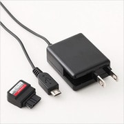 RBAC013 マイクロUSB 小型AC充電器 F/SBコネクタ BK