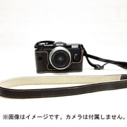 for PENTAX Q ダークブラウン SF-Q-003 本革速写ケースwithストラップ