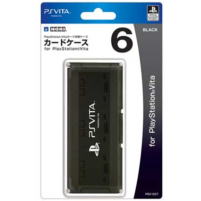 PSV-007 [カードケース6 for Play Station Vita ブラック]