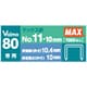 No.11-10mm Vaimo80 専用 マックス針 1000本入 MS91023