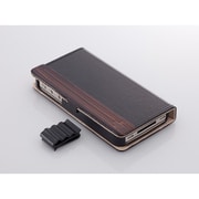 TR-FNIPN-BK [Flip Note Style for iPhone 4S フリップノートスタイルレザーケース ブラック]
