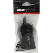 スマートフォン用 microUSB-DC充電器 ブラック F80-KS43BK