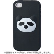 aglowDESIGN シリコンケースiP4S パンダ [iPhone 4/4S用]