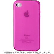 AGC-IP4S01CPK [aglowDESIGN iPhone4/4S用 TPUケース クリアピンク]