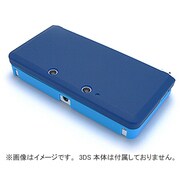 3DSRHC01 [プラスパレット 3DS用 ラバー ハードカバー サファイアブルー]