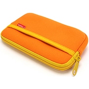 3DSMSP04 [プラスパレット 3DS/DSi/DSLite用 マルチソフトポーチ サンセットオレンジ]