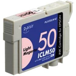 互換インクカートリッジ エプソン ICLM ライトマゼンタ（染料） PLE-E50LM-N2