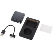 充電器付きシリコンケース ブラック AVA-C11ACBK