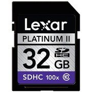 プラチナII 100倍速シリーズ SDHCカード 32GB Class10 LSD32GBCJP100C10
